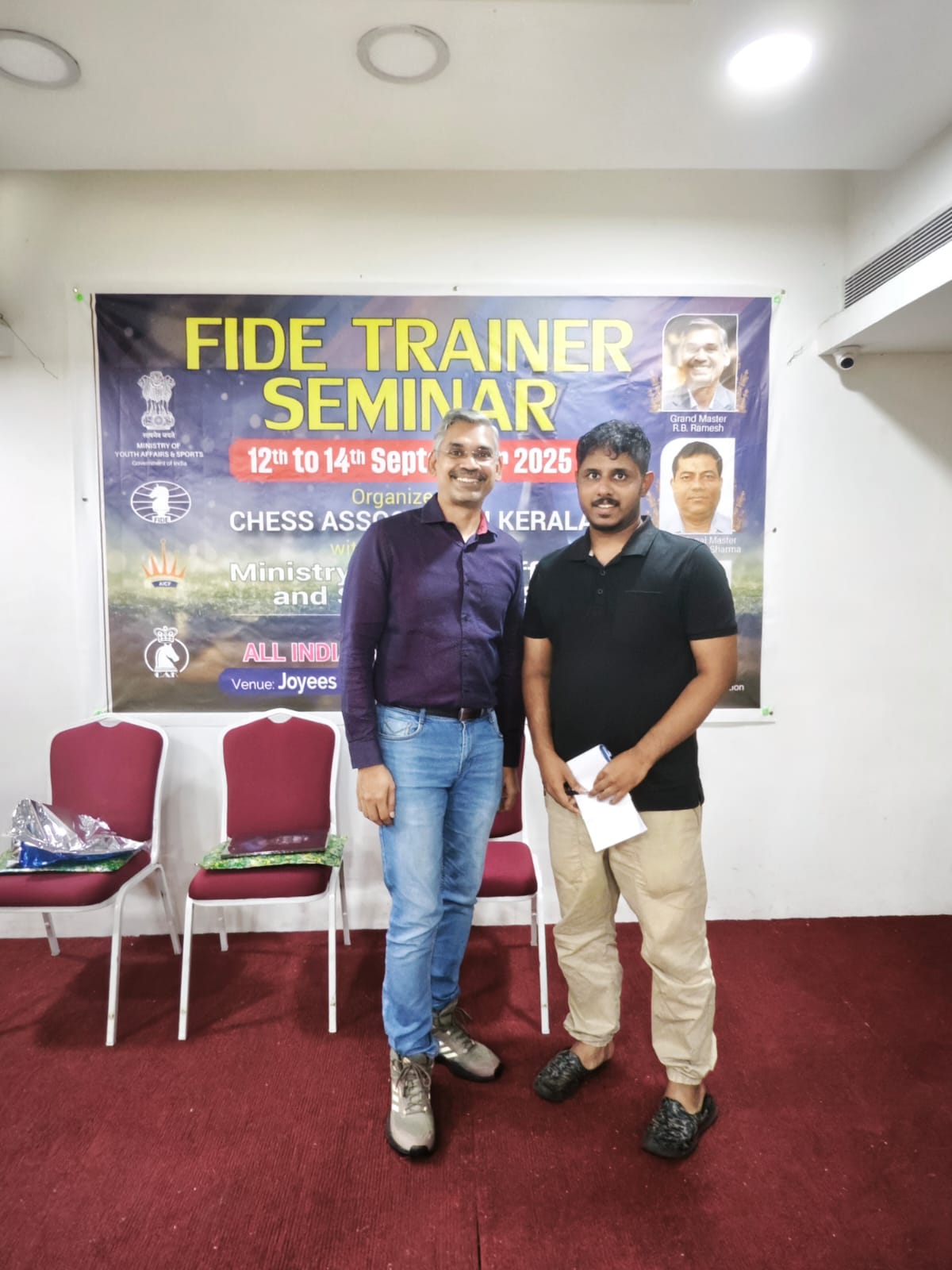 Hari Shankar with Ramesh RB